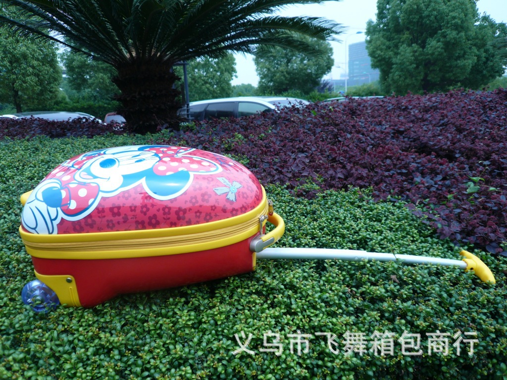 [High Configuration] 16-Inch ABS Egg Shell Cartoon Trolley Case Student Trolley Bag One Piece Dropshipping