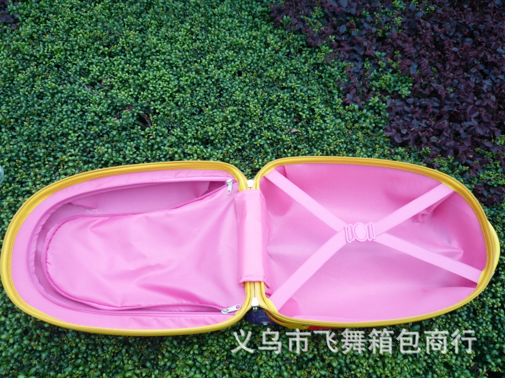 [High Configuration] 16-Inch ABS Egg Shell Cartoon Trolley Case Student Trolley Bag One Piece Dropshipping