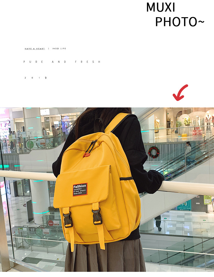 2020 New Backpack Korean Trendy Bag Outdoor Casual Bag Backpack Women's New Fashion Brand Fashion Bag 2020 New Backpack Korean Trendy Bag Outdoor Casual Bag Backpack Women's New Fashion Brand Fashion Bag