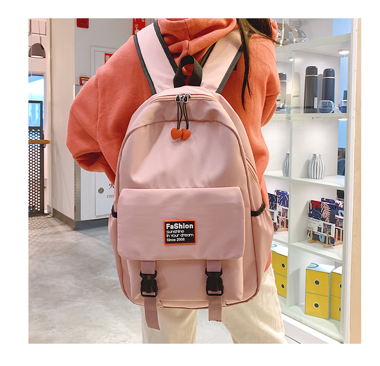 2020 New Backpack Korean Trendy Bag Outdoor Casual Bag Backpack Women's New Fashion Brand Fashion Bag 2020 New Backpack Korean Trendy Bag Outdoor Casual Bag Backpack Women's New Fashion Brand Fashion Bag