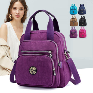 Diaper Bag Shoulder Crossover Shoulder BagHand Bag Large Capacity Women's Bag Travel Backpack MultiFunction Fashion Bag