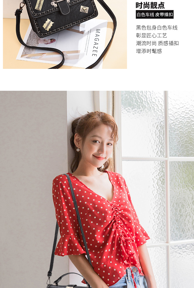 Factory Direct Sales Women's Handbag Women's Shoulder Bag Women's New Fashion Bag Schoolgirl Bag Wholesale
