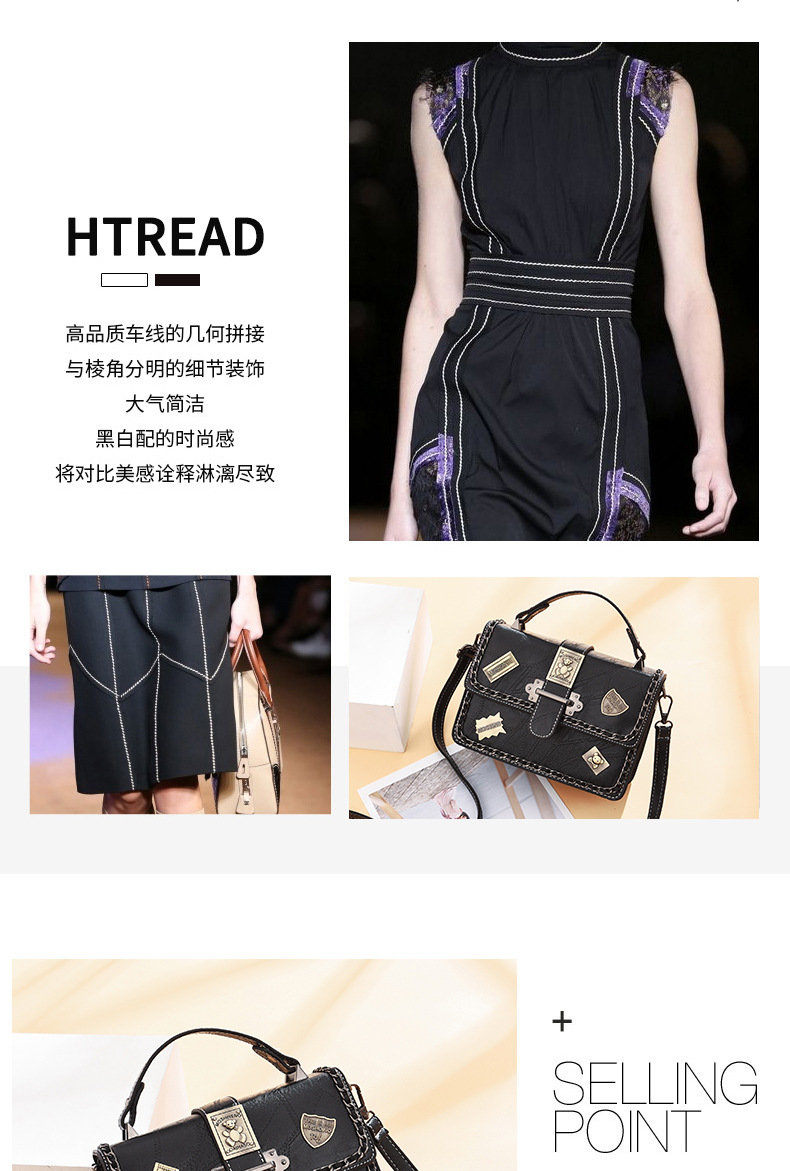Factory Direct Sales Women's Handbag Women's Shoulder Bag Women's New Fashion Bag Schoolgirl Bag Wholesale