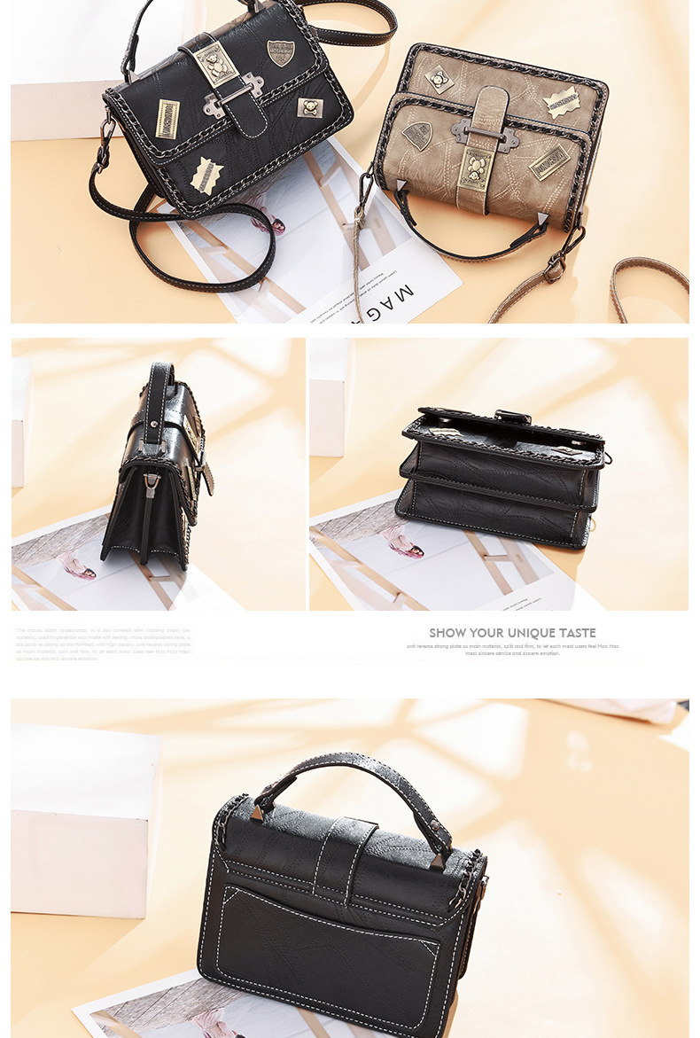 Factory Direct Sales Women's Handbag Women's Shoulder Bag Women's New Fashion Bag Schoolgirl Bag Wholesale