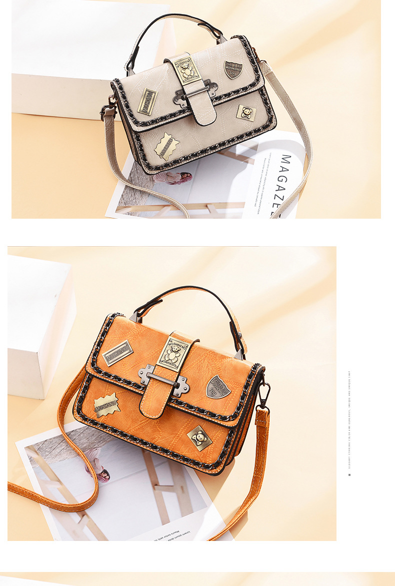 Factory Direct Sales Women's Handbag Women's Shoulder Bag Women's New Fashion Bag Schoolgirl Bag Wholesale