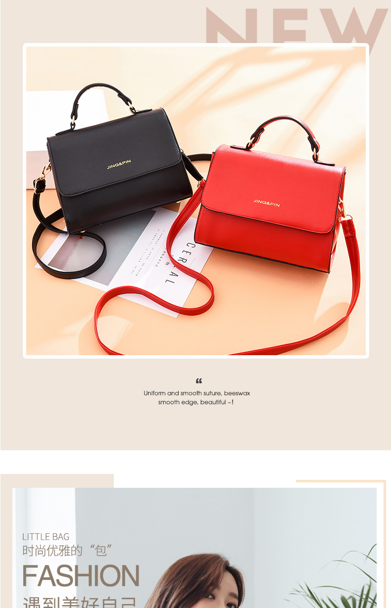 Factory direct selling women handbag women one-shoulder bag women new fashion bag women students wholesale bags