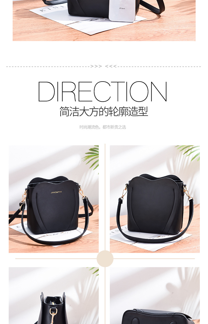 Factory Direct Sales New Fashion Bag Schoolgirl Bag Women's Handbag Shoulder Bag New Quality Stall Bag