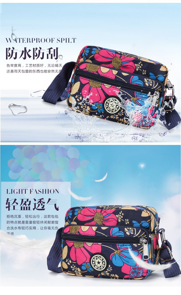 Factory Wholesale New Running Rivers and Lakes Hot Sale Stall Supply Leisure Fashion Bag Mummy One Shoulder Crossbody Bag New