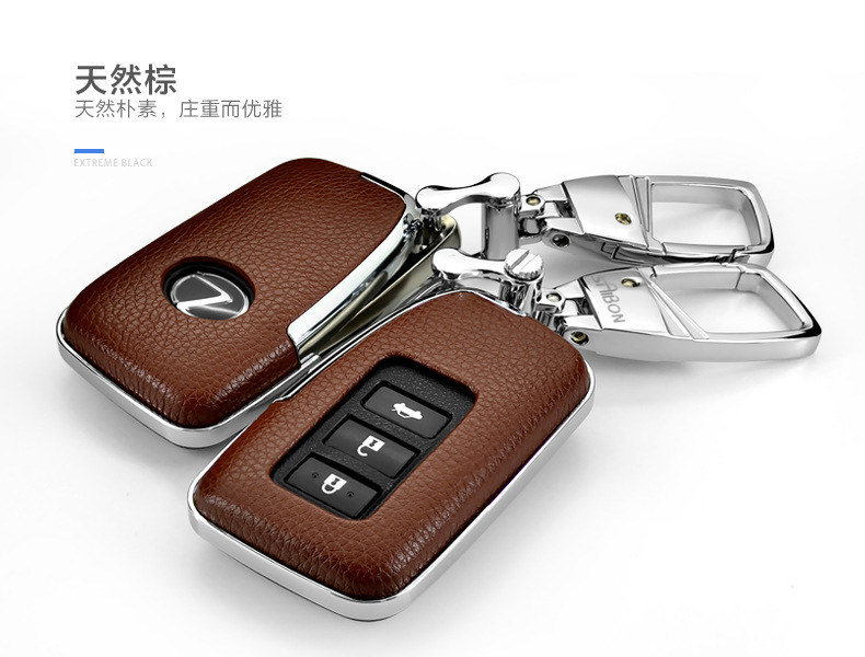 For Lexus RX200t Leather Key Bag Rx270t Ex250es300h Buckle Key Case Cover Plant