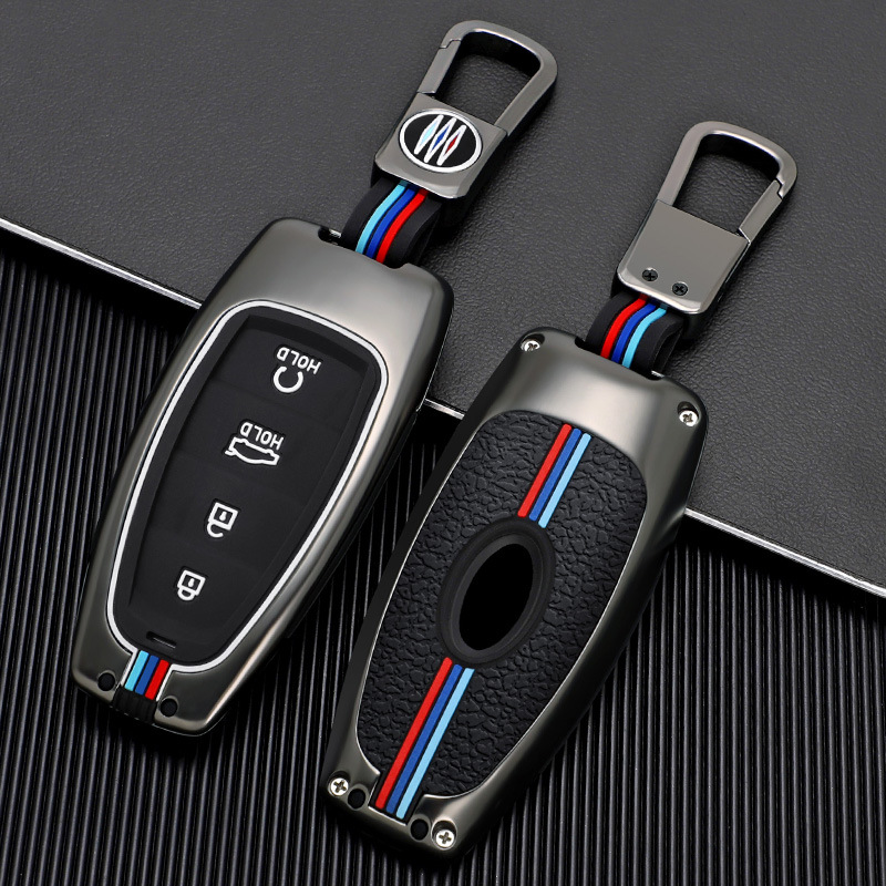 Applicable to 2021 Beijing Modern New Tucson L Key Cover Fifth Generation Case Buckle Car Key Case Factory Direct Sales