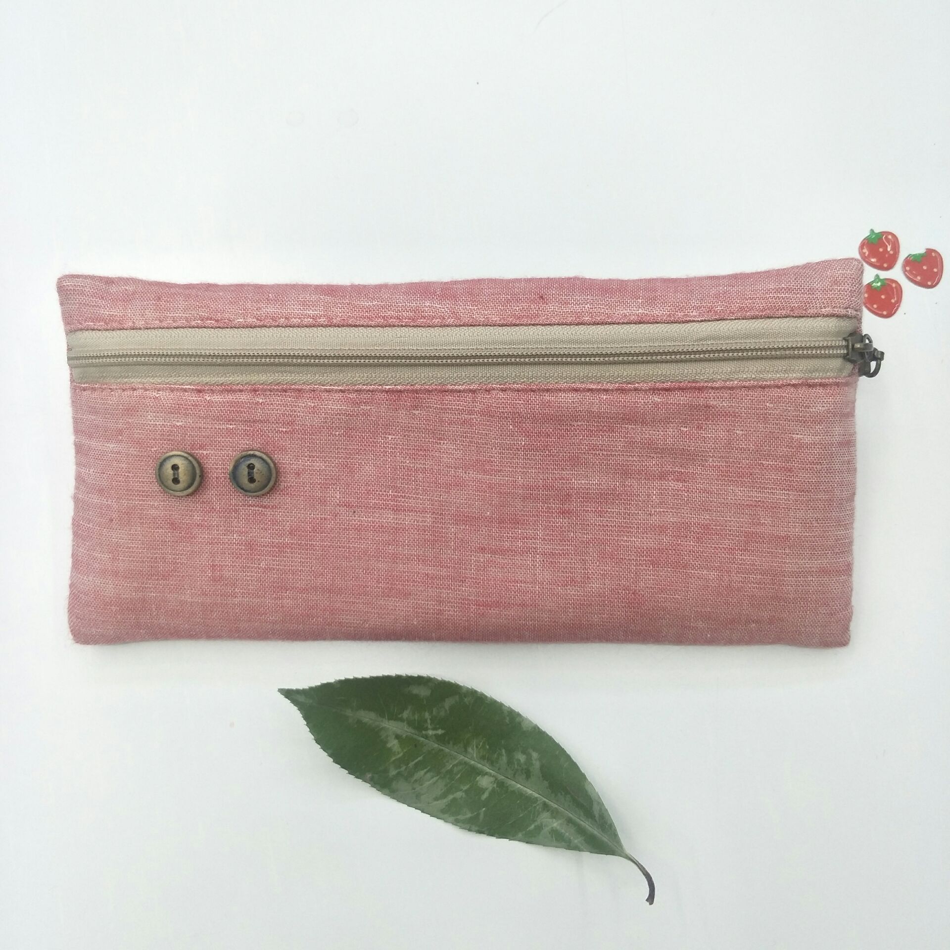 New Cotton and Linen Double Wooden Buckle Boxer Pencil Case Student Stationery Bag Storage Tool Pencil Bag New Cotton and Linen Double Wooden Buckle Boxer Pencil Case Student Stationery Bag Storage Tool Pencil Bag
