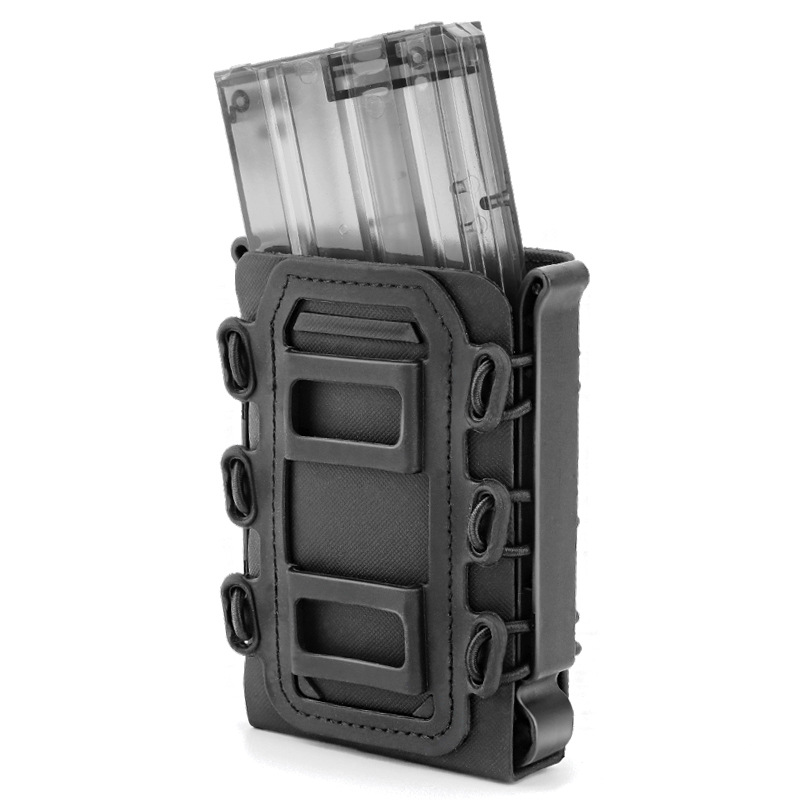 Wosport Factory Direct Sales Scorpion Soft Case Clip Box Cover 5.56 7.62 with Molle Connection Buckle Single Clip Sets