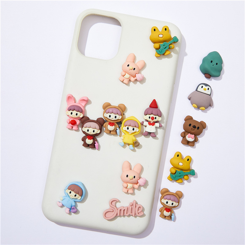 Zhuodawang Cartoon DIY Phone Case Resin Accessories Water Cup Decorative Material Hair Accessories Barrettes Patch Shoe Buckle Accessories