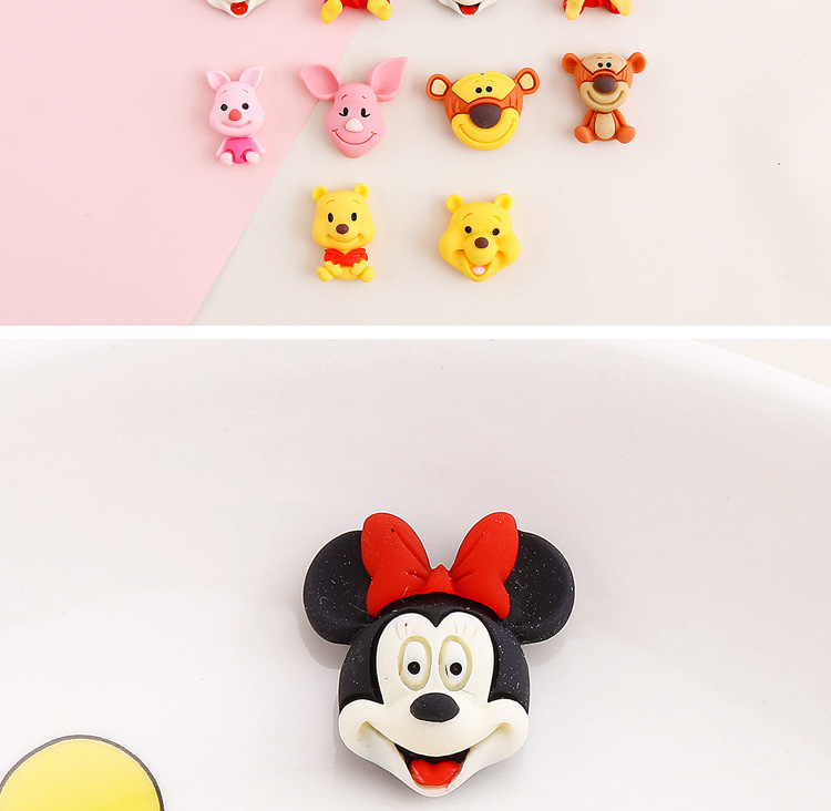 Frosted Cartoon Doll Cream Glue Phone Case Handmade DIY Resin Jewelry Accessories Hairpin Hair Accessories Shoe Buckle