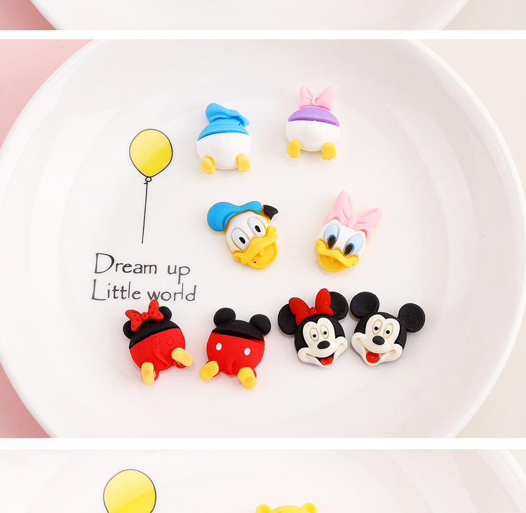 Frosted Cartoon Doll Cream Glue Phone Case Handmade DIY Resin Jewelry Accessories Hairpin Hair Accessories Shoe Buckle