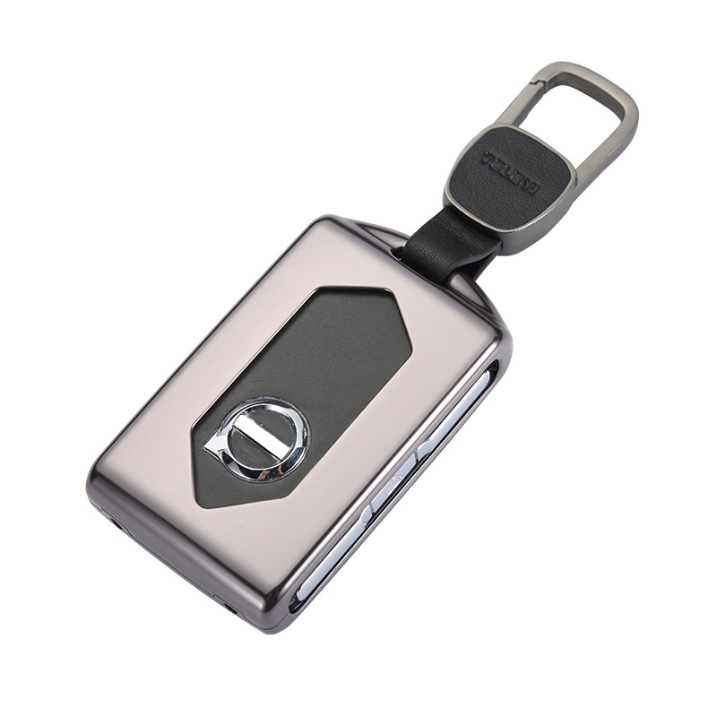 to the Situation Where the Volvo XC60 XC90 Car Key Case 18 Paragraph XC90 S90 Aluminum Alloy Car Buckle Key Case Cover