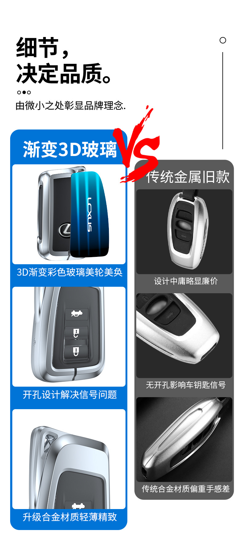 Applicable to Lexus ES200 Key Cover Rx300h Car NX200 Lingzhi Ux260h Buckle Key Case Cover Applicable to Lexus ES200 Key Cover Rx300h Car NX200 Lingzhi Ux260h Buckle Key Case Cover