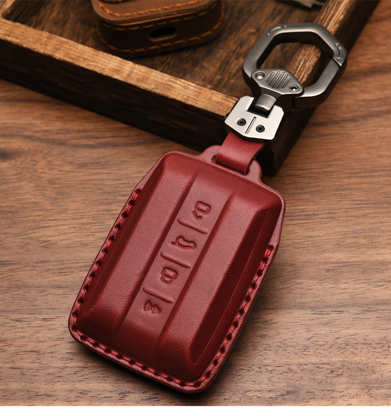 For Tank 300 Key Cover New Great Wall Tank Cyberranger off-Road Version Car Genuine Leather Bag Case Buckle For Tank 300 Key Cover New Great Wall Tank Cyberranger off-Road Version Car Genuine Leather Bag Case Buckle