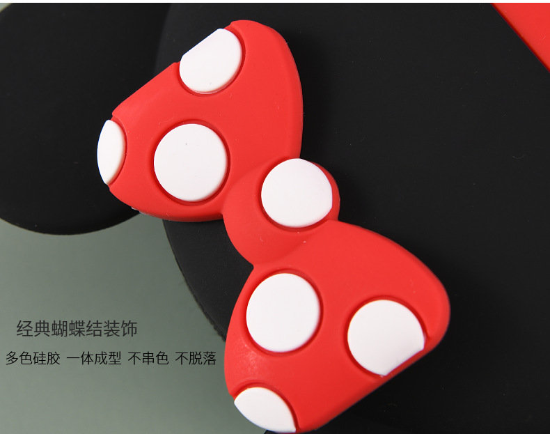 New Children's Casual Cartoon Bag Silicone Mickey Bag Minnie Bag Children's Shoulder Crossbody Coin Purse