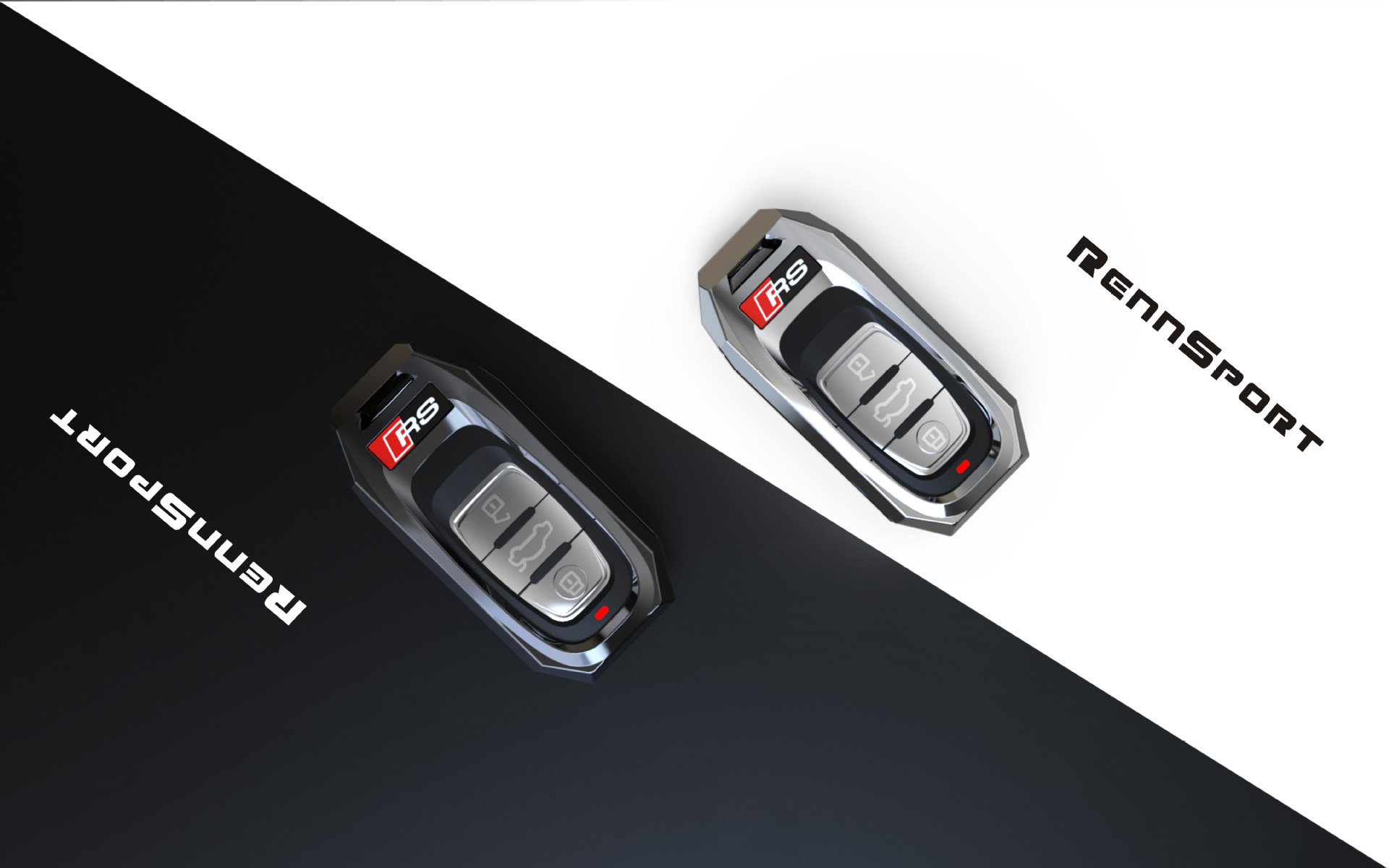 Suitable for Audi Key Case A6lq3 Car Modification A4L Protective Case A7 A3 Polo High-End Buckle A5 Bag