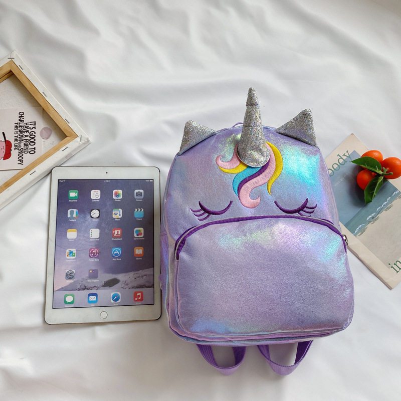 Kindergarten Backpack New Children&#039;s Children&#039;s Bag Backpack Unicorn Cartoon Bag Backpack Anti-Lost Children&#039;s Bag Parent-Child Bag