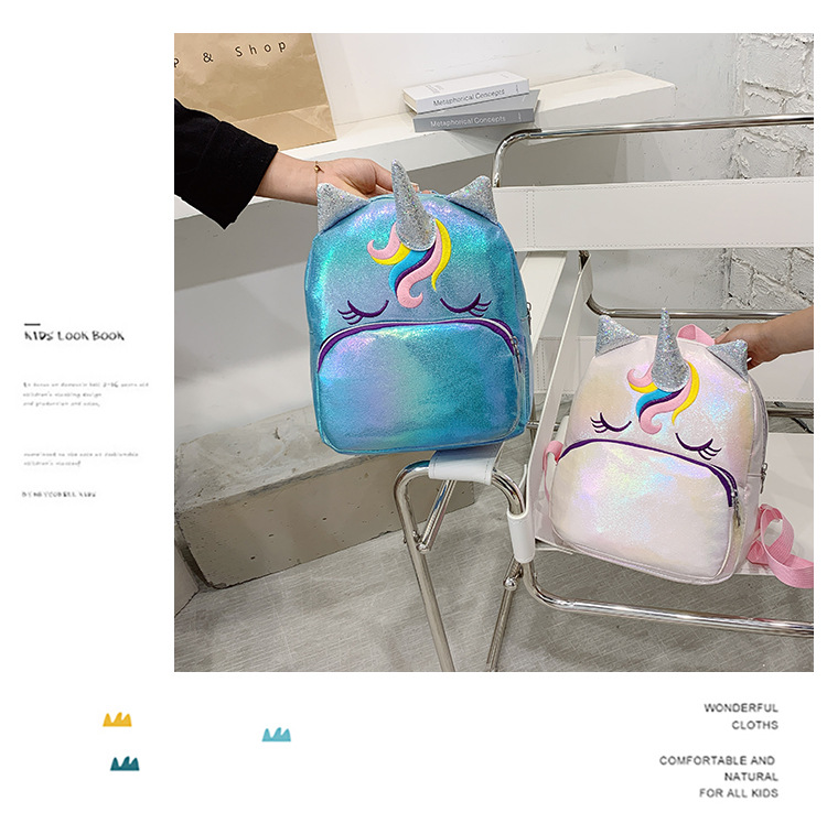 Kindergarten Backpack New Children's Children's Bag Backpack Unicorn Cartoon Bag Backpack Anti-Lost Children's Bag Parent-Child Bag Kindergarten Backpack New Children's Children's Bag Backpack Unicorn Cartoon Bag Backpack Anti-Lost Children's Bag Parent-Child Bag