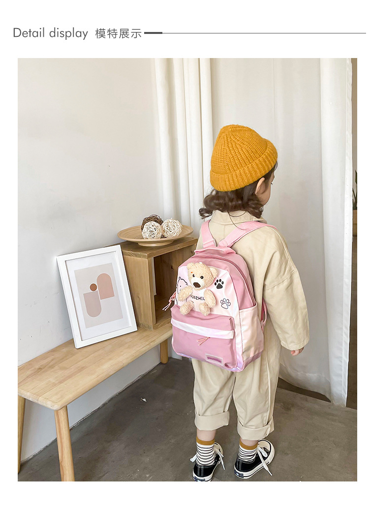 Foreign Trade Lucky Pig Kindergarten New Children Children's Bag Backpack Korean Style Cartoon Bag Backpack Children's Bag Wholesale