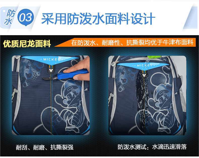 The Popular authentic children 's cartoon bag mickey students backpack decompression waterproof leisure bag manufacturers wholesale The Popular authentic children 's cartoon bag mickey students backpack decompression waterproof leisure bag manufacturers wholesale