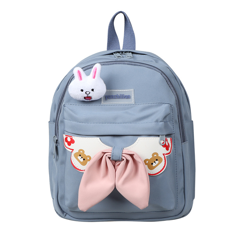 Kindergarten Children Backpack 2021 New Cute Fashion Cartoon Bag Student Bow Girl Backpack Wholesale