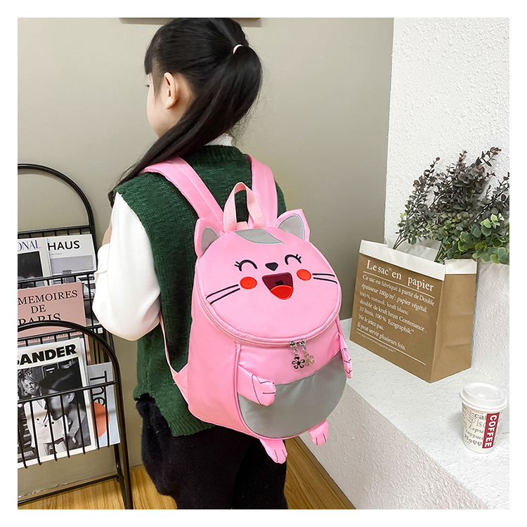 Kindergarten Backpack New Children's Children's Bag Backpack Korean Style Cartoon Bag Backpack Anti-Lost Children's Bag Factory Direct Sales