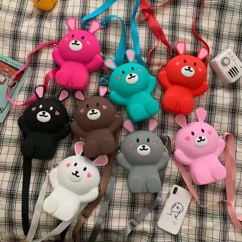 Large Silicone Phone Bag Satchel Cartoon Bag Epoxy Bag Children's Bags Toy Cartoon Satchel Large Silicone Phone Bag Satchel Cartoon Bag Epoxy Bag Children's Bags Toy Cartoon Satchel