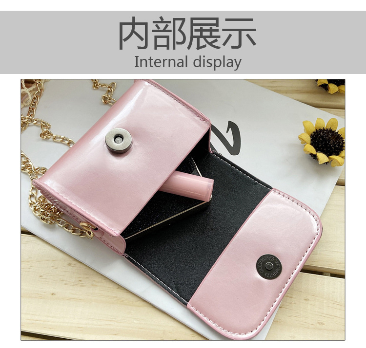 Children's Bags Mini Chain Shoulder Bag Cartoon Bag Graceful Mori Daisy Flower Small Square Bag Children's Bags Mini Chain Shoulder Bag Cartoon Bag Graceful Mori Daisy Flower Small Square Bag