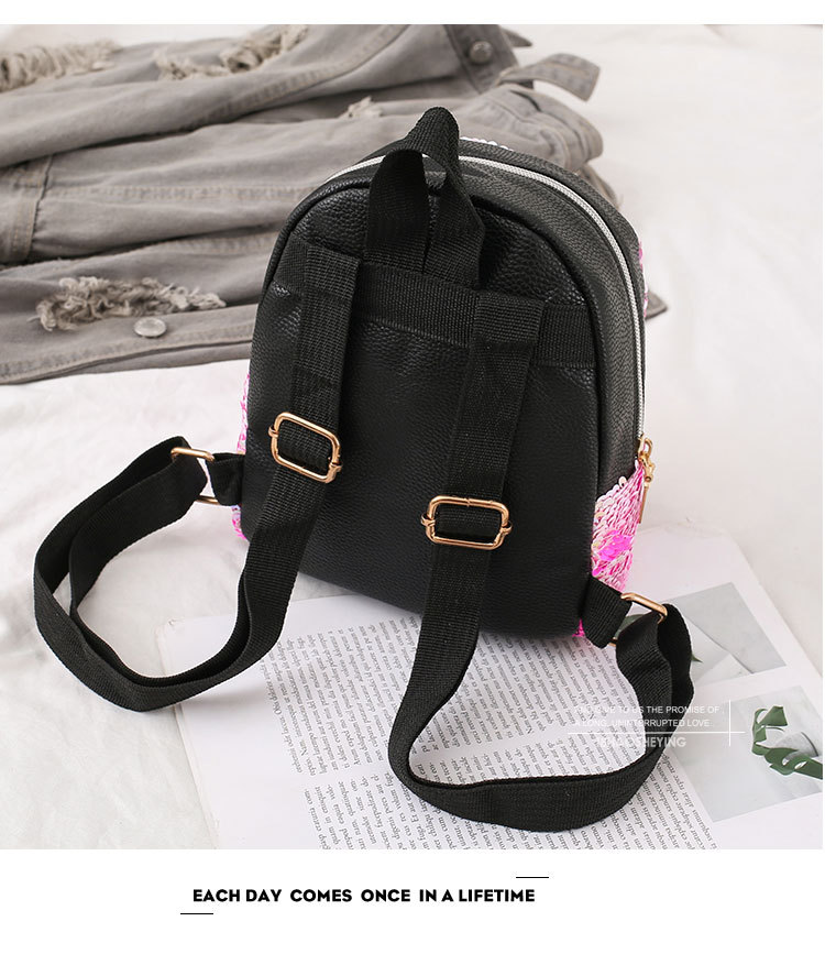 2021 New Kindergarten Pu Sequins Crossbody Sling/Backpack Three-Purpose Children Cartoon Bag Factory Wholesale 2021 New Kindergarten Pu Sequins Crossbody Sling/Backpack Three-Purpose Children Cartoon Bag Factory Wholesale