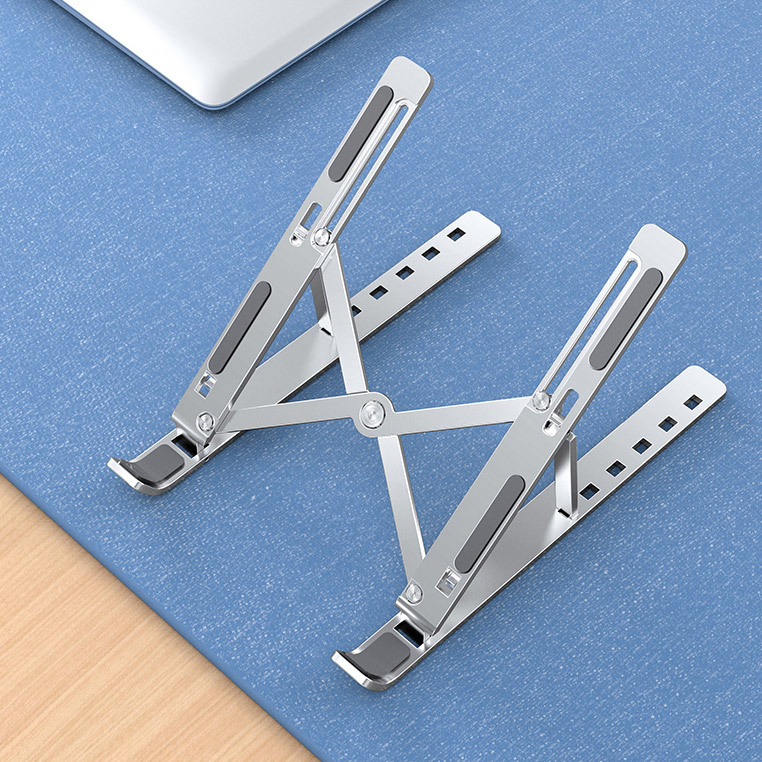 Nuoxi N3 Aluminum Alloy Folding Laptop Tablet Universal Computer Bracket New Foreign Trade Cross-Border Heat Dissipation Increased