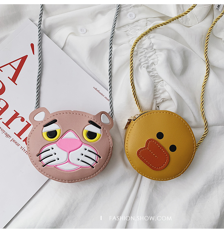 Children's Bag Baby Girl Fashion Shoulder Messenger Bag All-Match Cartoon Bag Change Princess Bag