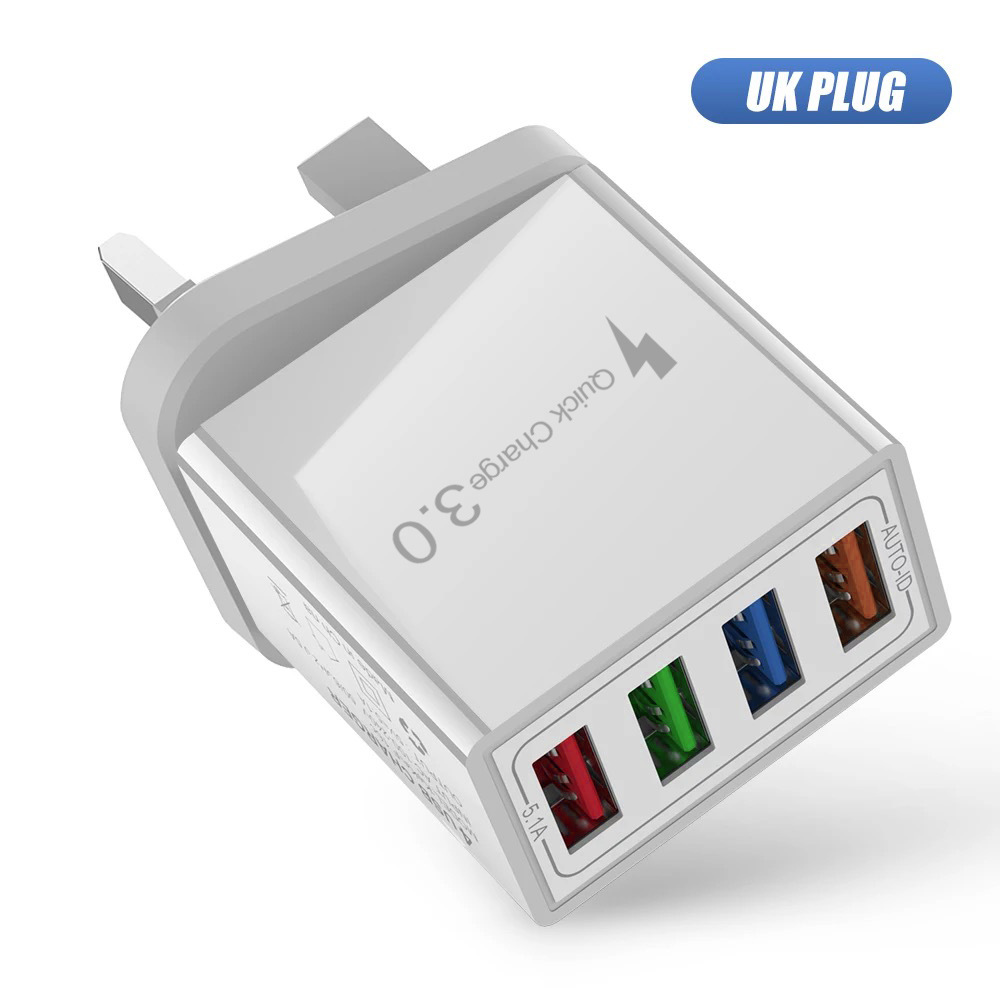 Charger 3A Tablet Travel Charger Charging Plug Us Standard Charger Conforming to European Standard CrossBorder Whole