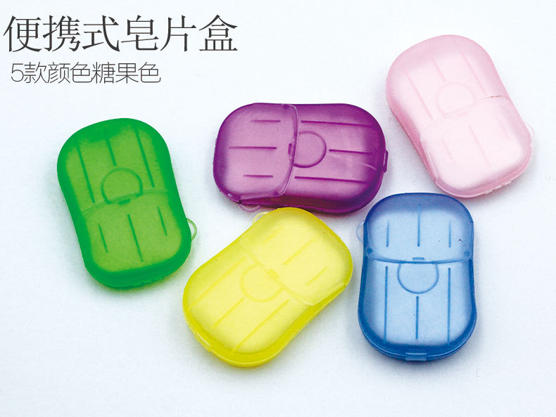 Disposable Soap Slice Hand Washing Tablet Disinfection Cleaning Mouse Box Portable Disinfection Tablet Soap Flake