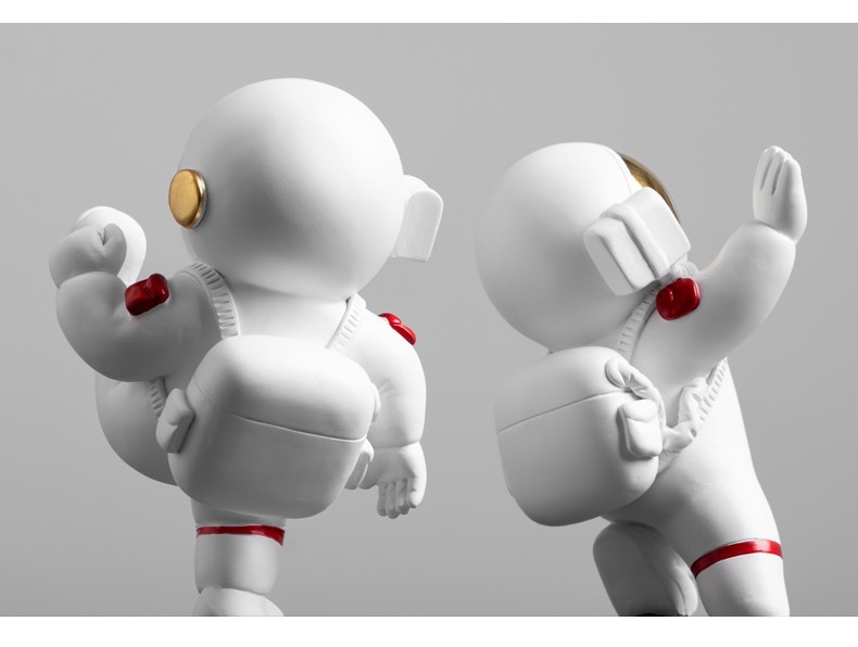 Cute Creative Spaceman Astronaut Mobile Phone Holder Small Ornaments Desktop Home iPad Tablet Support Decorations