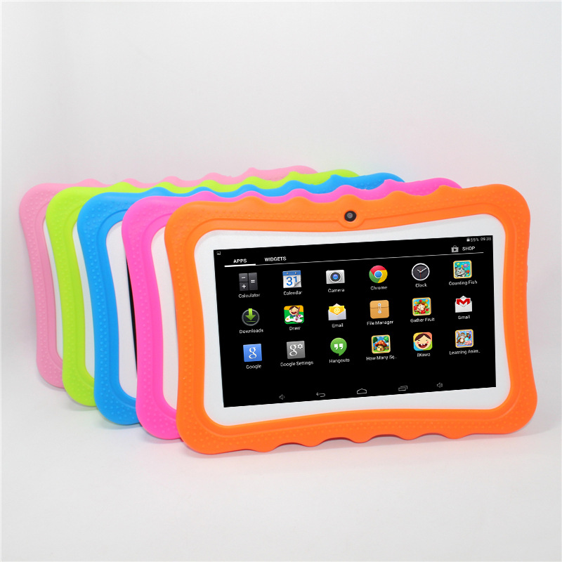 Children&#039;s Tablet Computer 7Inch QuadCore WiFi Full HD Screen Photography Learning Internet Foreign Trade Popular Style