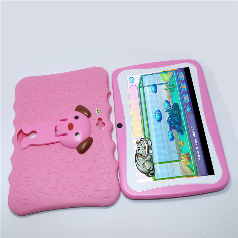 Children&#039;s Tablet Computer 7Inch QuadCore WiFi Full HD Screen Photography Learning Internet Foreign Trade Popular Style