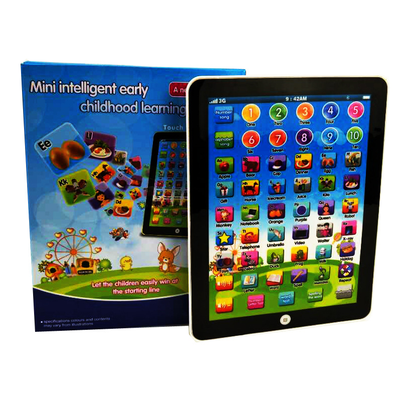 AliExpress Hot Sale Children&#039;s Toys IPAP Tablet Learning Machine Mini Early Education Reading Machine English Russian