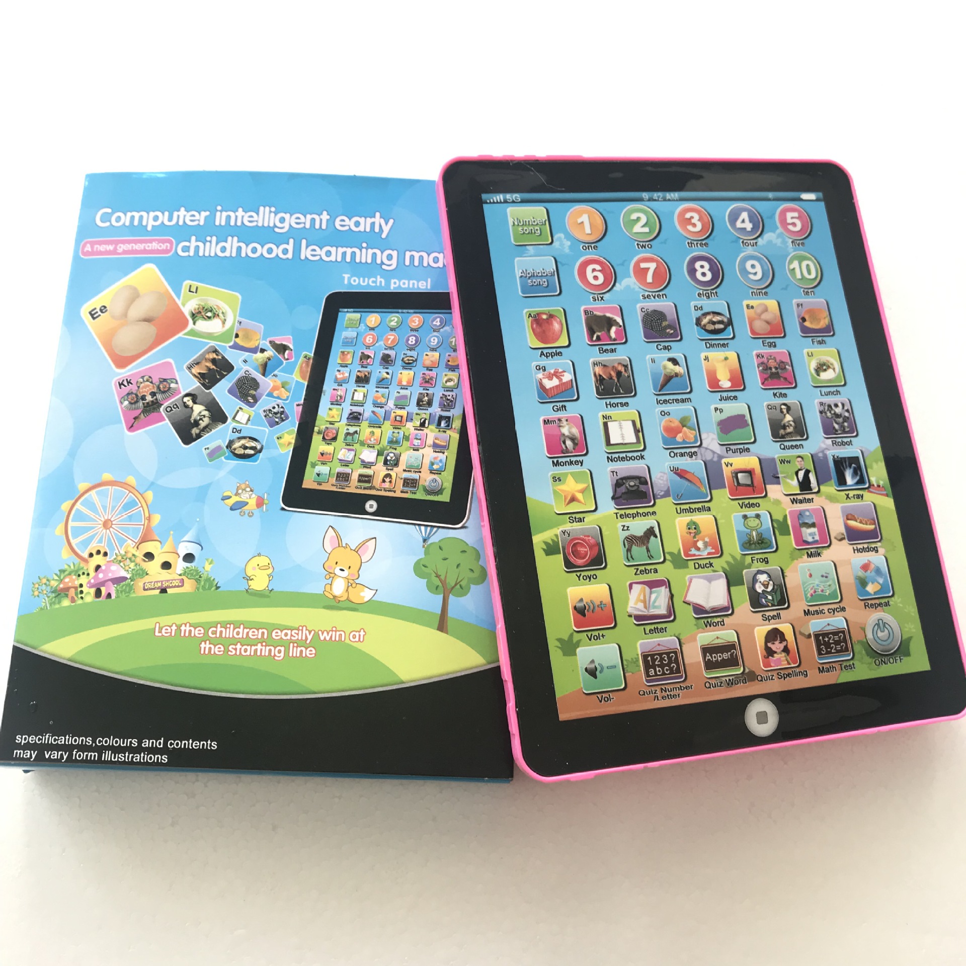 AliExpress Hot Sale Children's Toys IPAP Tablet Learning Machine Mini Early Education Reading Machine English Russian AliExpress Hot Sale Children's Toys IPAP Tablet Learning Machine Mini Early Education Reading Machine English Russian