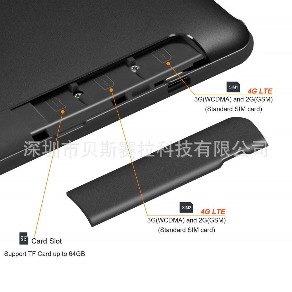 S10 10.1-Inch Cross-Border Hot MTK Quad-Core Tablet 3G Call 16GB Memory Tablet