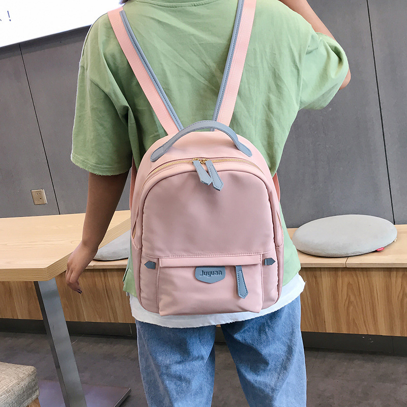 Fashionable All-Match Women Bag Casual Small Oxford Backpack Women&#039;s 2019 Summer Korean New Fashion Large Capacity