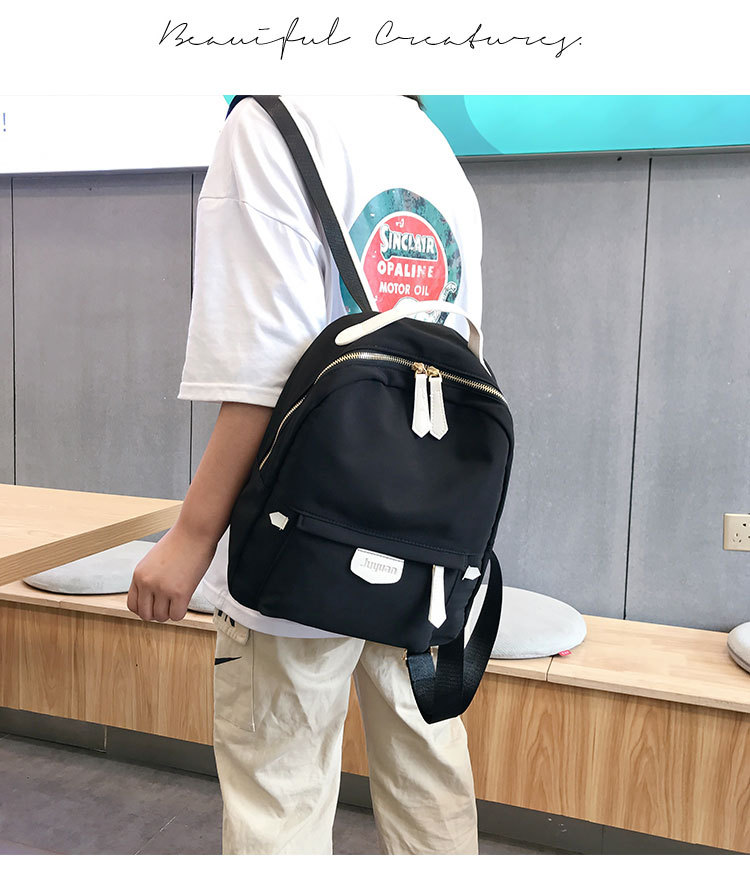Fashionable All-Match Women Bag Casual Small Oxford Backpack Women's 2019 Summer Korean New Fashion Large Capacity Fashionable All-Match Women Bag Casual Small Oxford Backpack Women's 2019 Summer Korean New Fashion Large Capacity