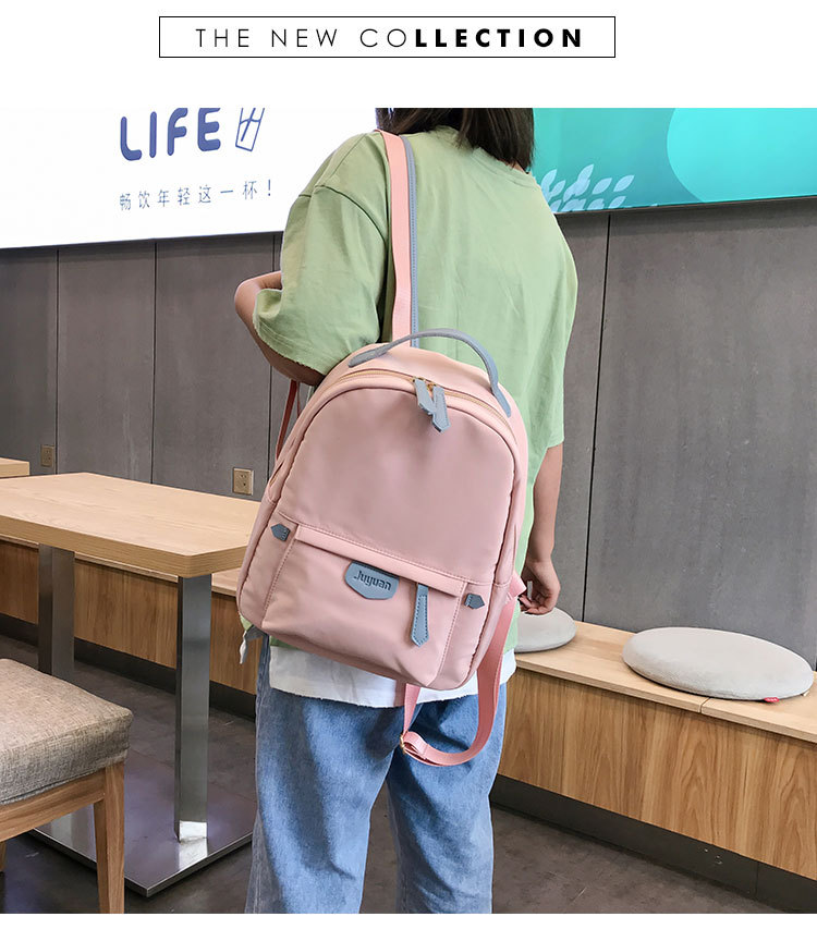 Fashionable All-Match Women Bag Casual Small Oxford Backpack Women's 2019 Summer Korean New Fashion Large Capacity Fashionable All-Match Women Bag Casual Small Oxford Backpack Women's 2019 Summer Korean New Fashion Large Capacity