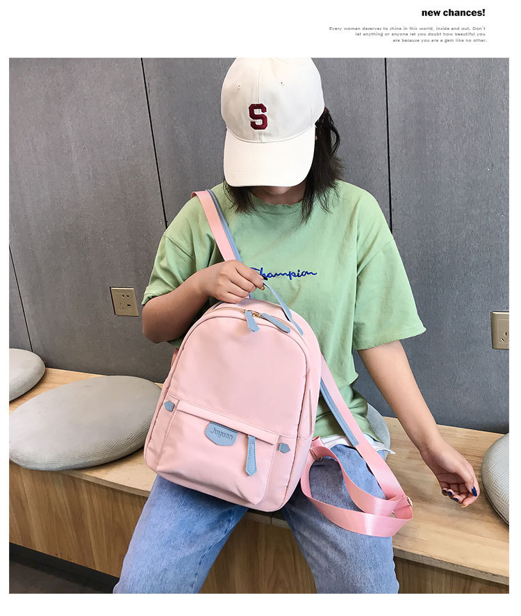Fashionable All-Match Women Bag Casual Small Oxford Backpack Women's 2019 Summer Korean New Fashion Large Capacity Fashionable All-Match Women Bag Casual Small Oxford Backpack Women's 2019 Summer Korean New Fashion Large Capacity