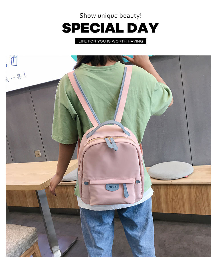 Fashionable All-Match Women Bag Casual Small Oxford Backpack Women's 2019 Summer Korean New Fashion Large Capacity Fashionable All-Match Women Bag Casual Small Oxford Backpack Women's 2019 Summer Korean New Fashion Large Capacity