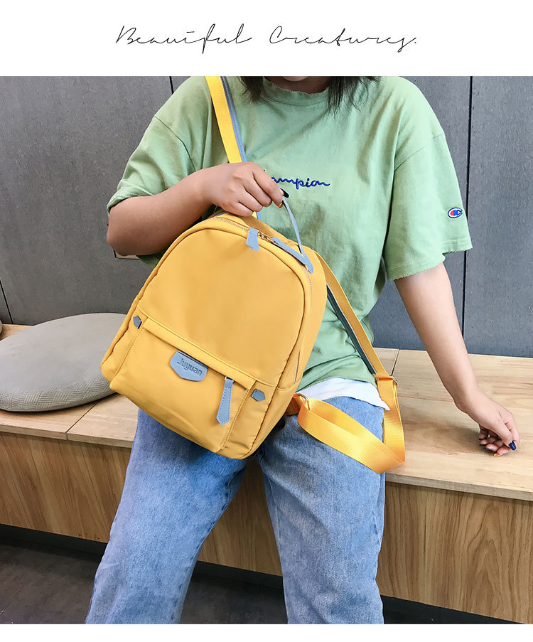 Fashionable All-Match Women Bag Casual Small Oxford Backpack Women's 2019 Summer Korean New Fashion Large Capacity Fashionable All-Match Women Bag Casual Small Oxford Backpack Women's 2019 Summer Korean New Fashion Large Capacity