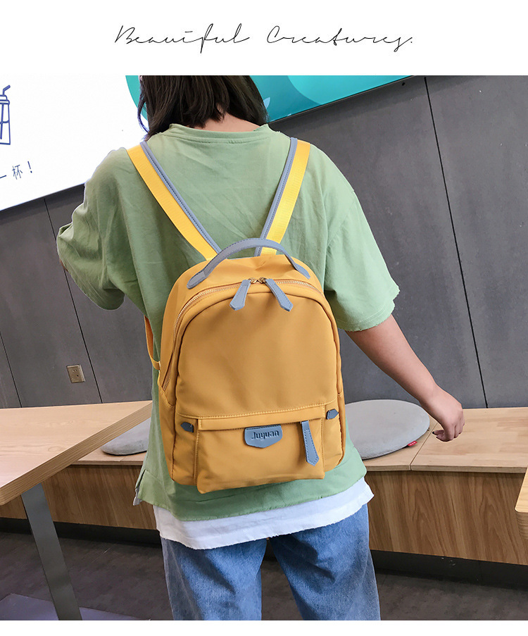 Fashionable All-Match Women Bag Casual Small Oxford Backpack Women's 2019 Summer Korean New Fashion Large Capacity Fashionable All-Match Women Bag Casual Small Oxford Backpack Women's 2019 Summer Korean New Fashion Large Capacity